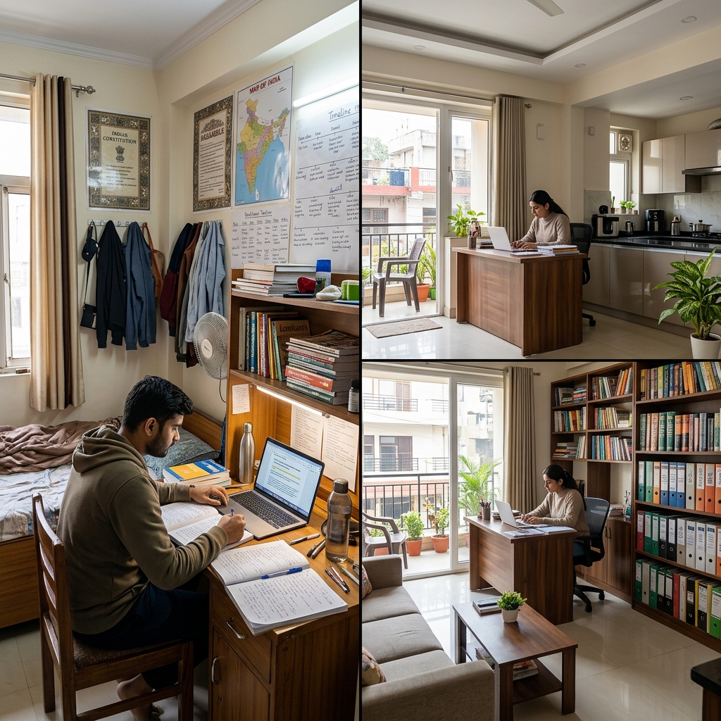 PG vs Flat in Old Rajinder Nagar: Which is Better for UPSC Aspirants in 2025?